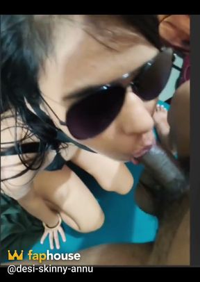 Desi Stepsister in Law Mind Blowing Blowjob