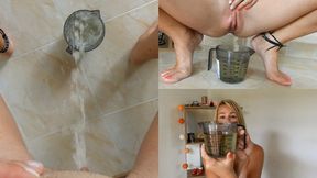 PEE Half Liter From My POV Desperation