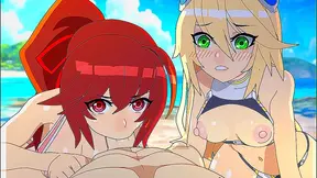 Passionate Hentai Beach Tryst: Steamy Uncovered Desires in the Sunshine