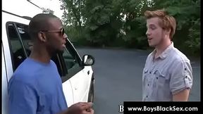 Blacks Thugs Breaking Down Sissy White Boys Hard 05