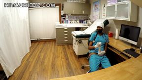 Night Shift Nurse Jewel Needs Hitachi Magic Wand Orgasm And A Nap Before Returning To Seeing Patients At HitachiHoesCom!