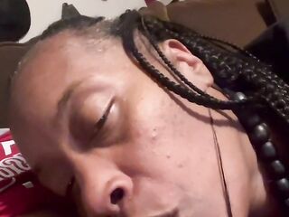 LadyRaeX implores coarse oral-sex with no lenience