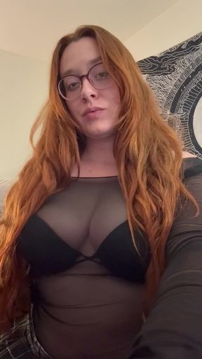 GRWM wearing all black outfit