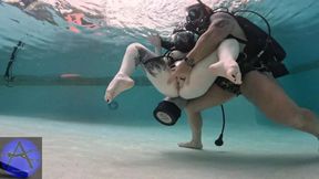 Aquaphilias- Harley Jayde- She is Ready to Play UW on SCUBA- Boy Girl