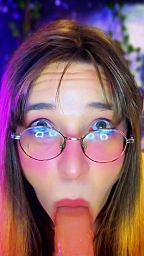 MILF Trans Girl Give the Best Blowjob