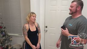 Stranded Stranger Pays with Sex for Place to Stay!