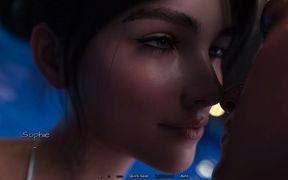 Summer Heat Ep05 by Naughty Fox Games - Two Hot Girls in Bikini Kissing Lucky Dude