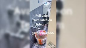 Blindfucking orgy exposed: Tamil foursome bath scene leaked via Telegram, request full vid