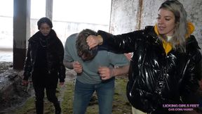 JANE and RADA - Live punching bag for humiliation!