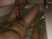 Enjoying my Bathmate penis enlarger