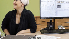 LOAN4K. Buxxom Babe Got Off While Asking For A Loan For Her Business