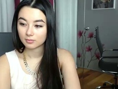 Cute camgirl show