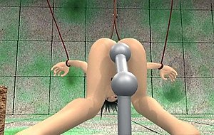 Humanoid and Machine Fuck 3D Girl