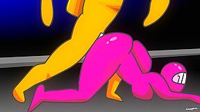 Among Us Characters Staged An Orgy On A Spaceship