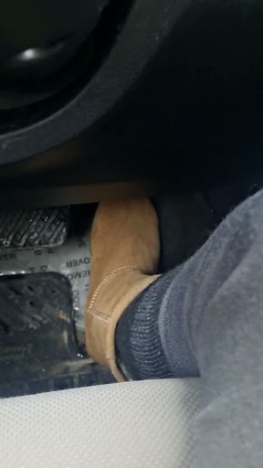 Ugg Boot Driving