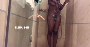 Fucking My Petite Princess Pussy in the Shower