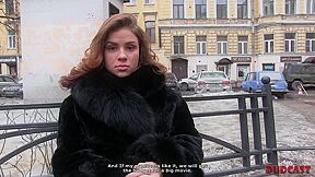 Easiest Public Pick Up Of Amateur Model Ever!