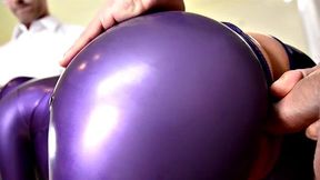 Latex Lucy in a Threesome!