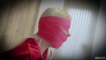 Darina - Blonde Russian Girl Next door secretary tied bound and gagged in bondage EP 3