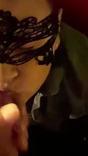 Captivating moment from &quot;OUTDOOR PUBLIC SLUT BLOWJOB. PUSSY FLASH. OUTDOOR CREAMPIE.&quot;