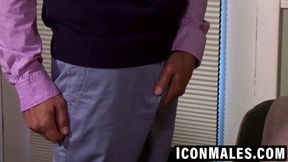 Hairy Brendan Patrick craves Rodney Steele's thick cock