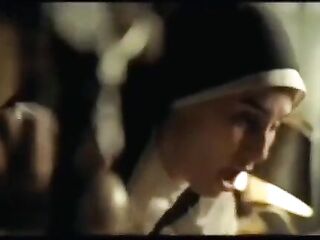 Lusty nun having sex