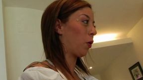 When the cleaning company sends you a sexy MILF to clean up.