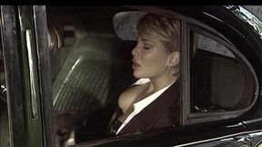 Tears Streaming Blonde Gets Pussy Devoured in Steamy Threesome