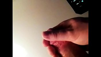 Glans massage cumshot handjob