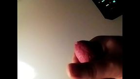 Glans massage cumshot handjob