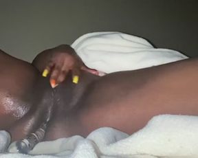 DIGGING OUT MY TIGHT ASS TO HELP ME RELAX.