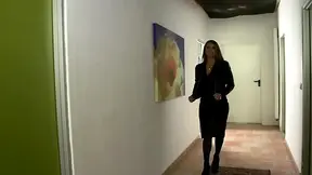 Huge black cock in sexy big boobs   cum on pussy