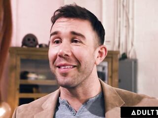 Sexy Redhead Gets Screwed By Hung Man