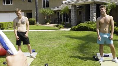 Scott Finn and his next door neighbor Michael Delray are fucking