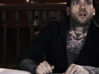 Burning Beauty - Joanna Hotty & Aiden Ashley in Hardcore Trio Cum Exchange Frenzy