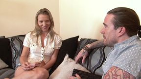 Tattooed Alina Long creampied by Luke Hotrod