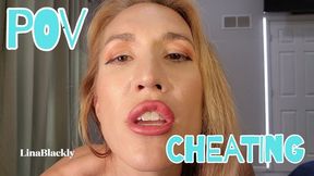Lina Blackly's Cheating Fantasy: POV Handjob and Dirty Talk