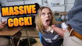 The Class Can't Focus When the Teacher's Big Cock Isn't In Her Mouth