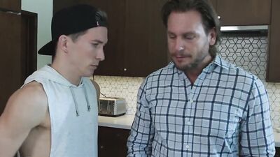 Hans Berlin & Isaac Parker are fucking in their apartment