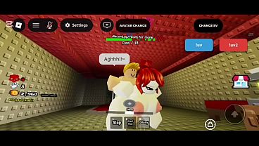 Follando duro con mi amigo en Roblox :3