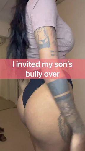 I invited my son's bully over