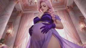 Vore Stories #14B: Royal Appetite of the Pink-Braided Sovereign (Animated)
