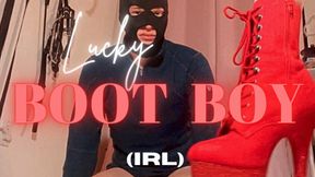 Lucky Boot Boy IRL