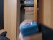 Fleshlight fun with cumshot uwu
