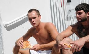 College blokes get intimate by the beach in amazing XXX