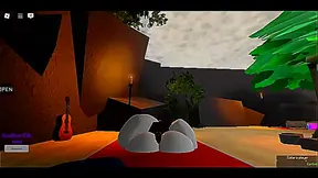 Curvy Milf Takes Thick Load in Busty Roblox Adventure