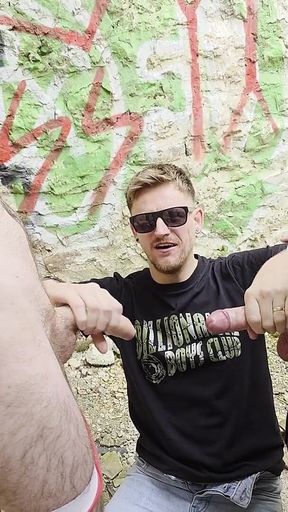 Caught These Chavs Fucking with Huge Dicks in a Abandoned Building Said I Can Record if I Keep Quite