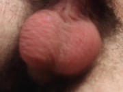 CUM TWICE! EXTREME LOAD! HAIRY UNCUT COCK!
