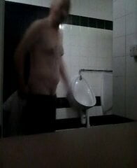 SleazyPigFaggot cleaning the public toilets as master reques