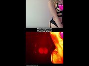 Nerdy Blonde Spreads Her Ass While You GOON FOR HER